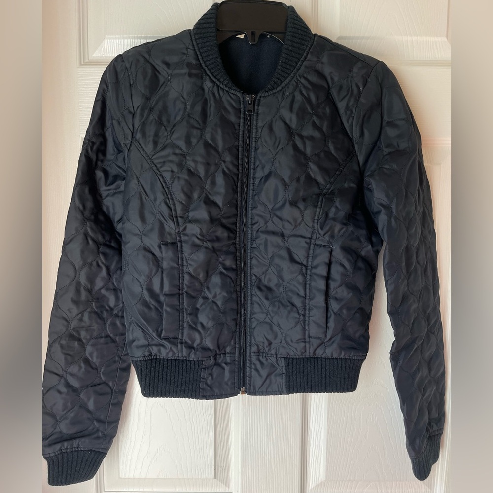 Hollister Quilted Bomber Jacket, size xs